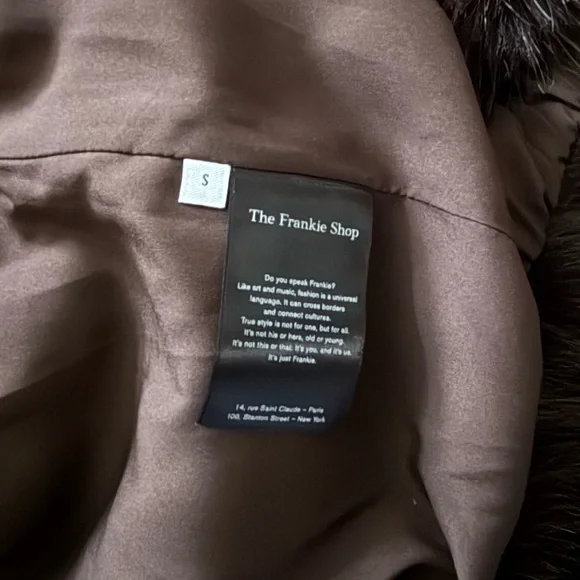 The Frankie Shop Hope Faux Fur Jacket - Picture 4 of 5